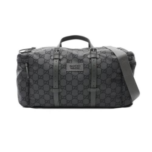 Gucci Vintage Pre-owned Tyg gucci-vskor Gray, Dam