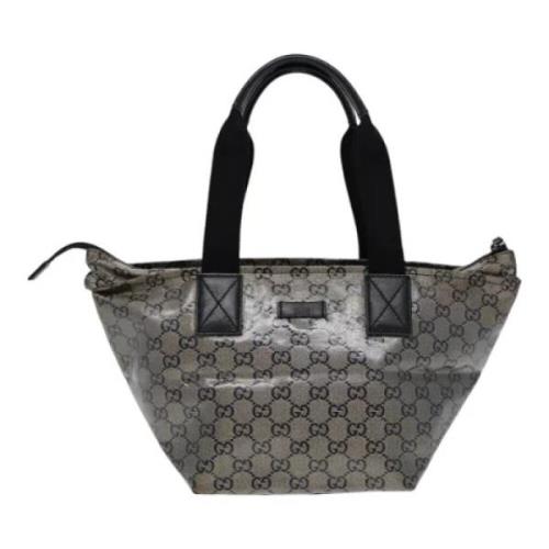 Gucci Vintage Pre-owned Canvas gucci-vskor Beige, Dam