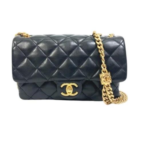 Chanel Vintage Pre-owned Laeder chanel-vskor Black, Dam