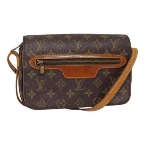 Louis Vuitton Vintage Pre-owned Canvas louis-vuitton-vskor Brown, Dam