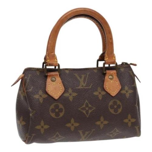 Louis Vuitton Vintage Pre-owned Canvas handvskor Brown, Dam