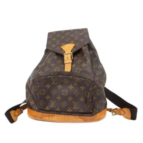 Louis Vuitton Vintage Pre-owned Tyg louis-vuitton-vskor Brown, Dam