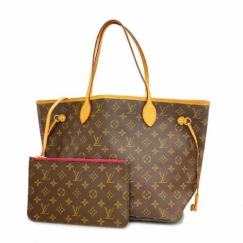 Louis Vuitton Vintage Pre-owned Tyg louis-vuitton-vskor Brown, Dam