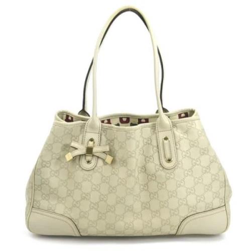 Gucci Vintage Pre-owned Laeder gucci-vskor Beige, Dam