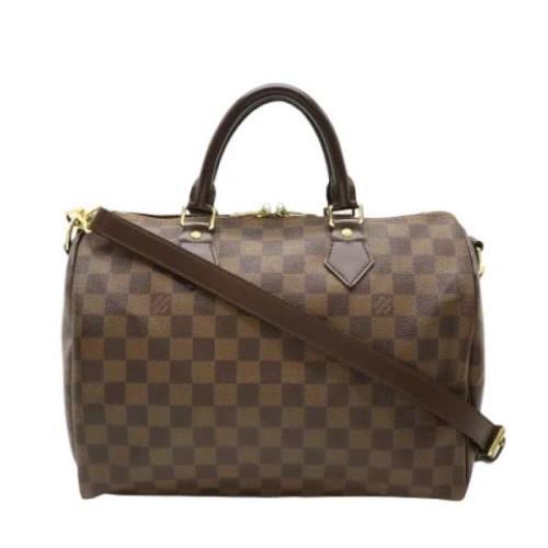 Louis Vuitton Vintage Pre-owned Canvas louis-vuitton-vskor Brown, Dam