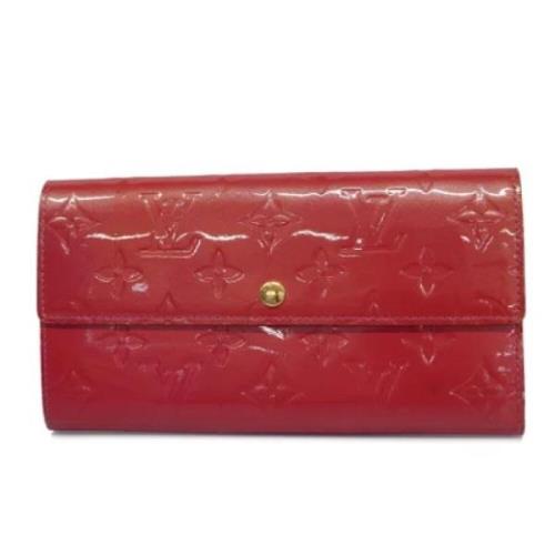 Louis Vuitton Vintage Pre-owned Tyg plnbcker Red, Dam