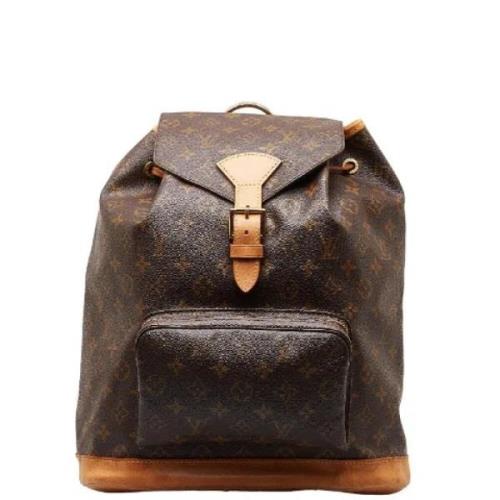 Louis Vuitton Vintage Pre-owned Canvas louis-vuitton-vskor Brown, Dam