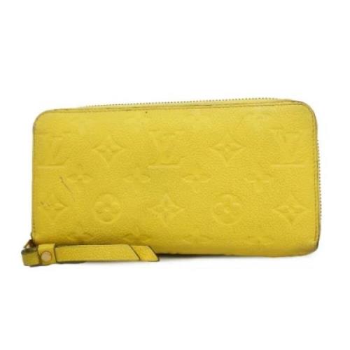 Louis Vuitton Vintage Pre-owned Tyg plnbcker Yellow, Dam