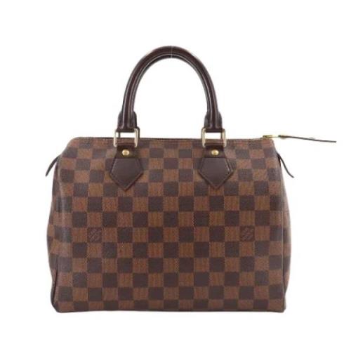 Louis Vuitton Vintage Pre-owned Canvas louis-vuitton-vskor Brown, Dam