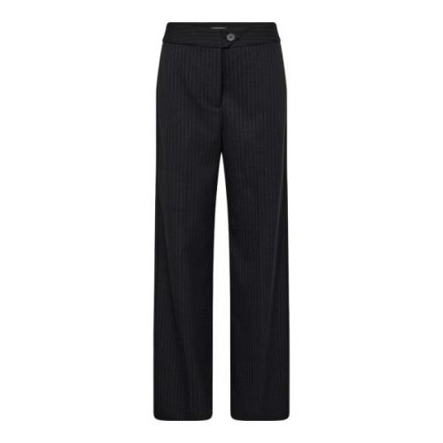 Co'Couture Wide Trousers Gray, Dam