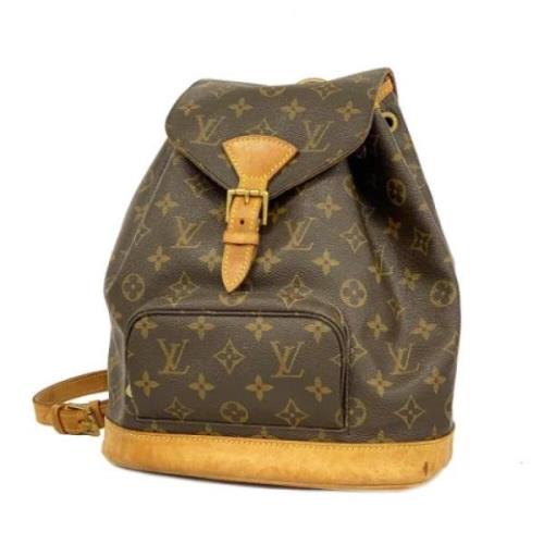 Louis Vuitton Vintage Pre-owned Tyg louis-vuitton-vskor Brown, Dam