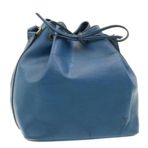 Louis Vuitton Vintage Pre-owned Laeder louis-vuitton-vskor Blue, Dam