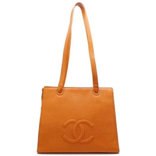 Chanel Vintage Pre-owned Laeder chanel-vskor Brown, Dam