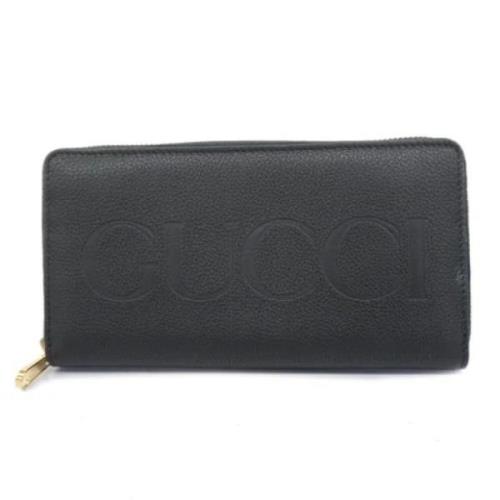 Gucci Vintage Pre-owned Laeder plnbcker Black, Dam