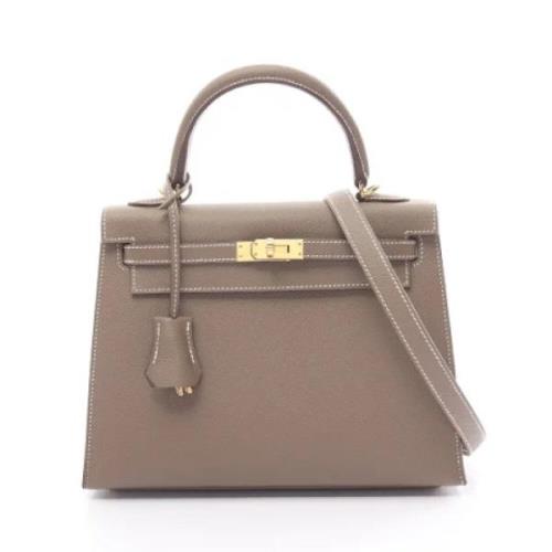 Hermès Vintage Pre-owned Tyg handvskor Brown, Dam