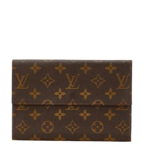 Louis Vuitton Vintage Pre-owned Laeder plnbcker Brown, Dam