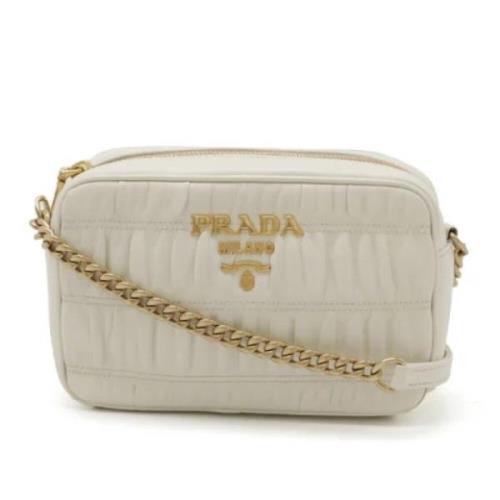 Prada Vintage Pre-owned Laeder prada-vskor Beige, Dam