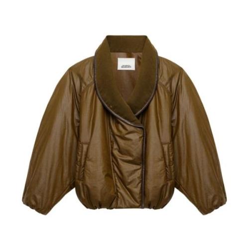 Isabel Marant Brun kappa Dam ytterkläder samling Brown, Dam