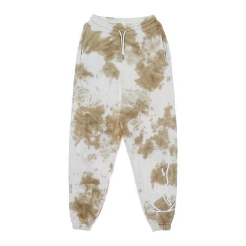 Karl Kani Tie Dye Sweatpants Vit/sand Beige, Herr