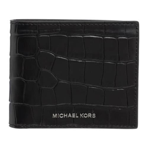 Michael Kors Klassisk Plånbok med Logotyp och Kortplatser Black, Herr