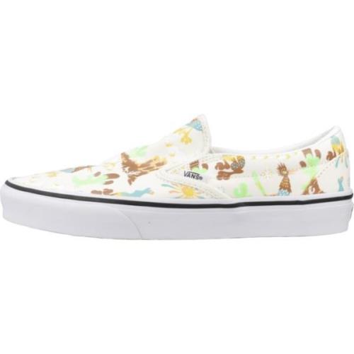 Vans Klassiska Slip-On Sneakers Multicolor, Herr