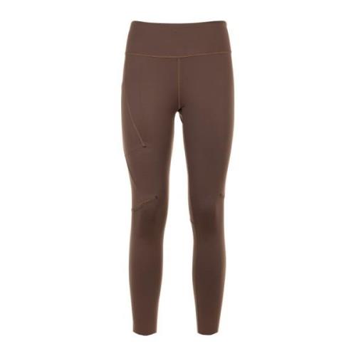 On Running Prestanda leggings för aktiv livsstil Brown, Dam