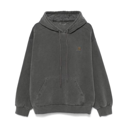 Carhartt Wip Quiltad huva tröja Gray, Herr