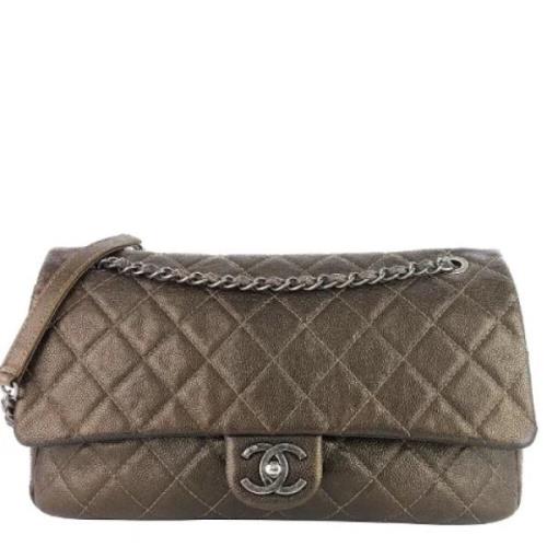 Chanel Vintage Pre-owned Laeder chanel-vskor Brown, Dam