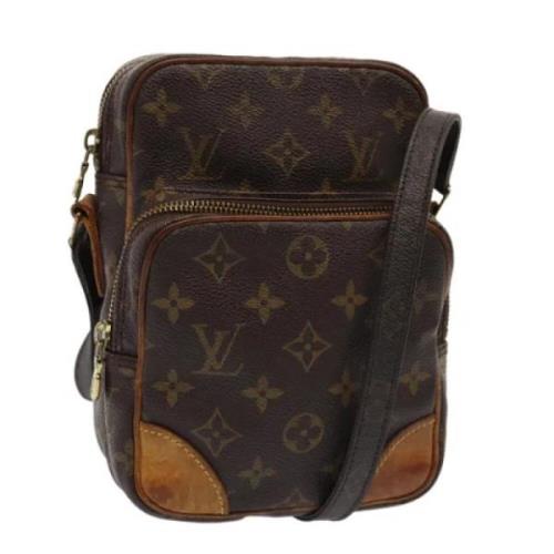 Louis Vuitton Vintage Pre-owned Canvas louis-vuitton-vskor Brown, Dam