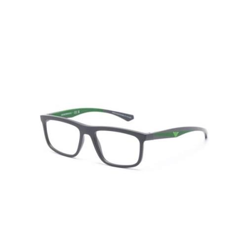 Emporio Armani Ea3246 6188 Optical Frame Gray, Herr