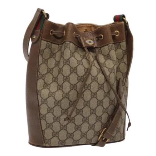 Gucci Vintage Pre-owned Laeder gucci-vskor Brown, Dam