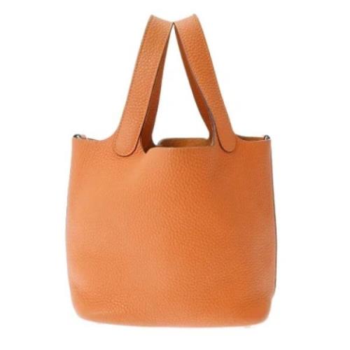 Hermès Vintage Pre-owned Laeder handvskor Orange, Dam