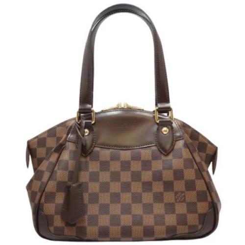 Louis Vuitton Vintage Pre-owned Canvas louis-vuitton-vskor Brown, Dam