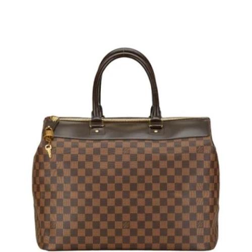 Louis Vuitton Vintage Pre-owned Canvas louis-vuitton-vskor Brown, Dam