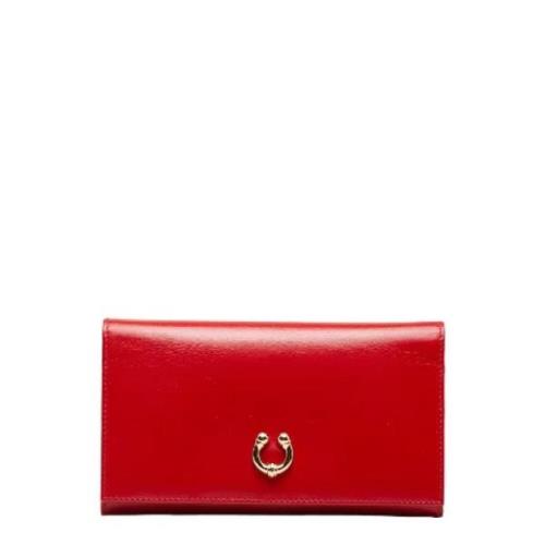 Gucci Vintage Pre-owned Laeder plnbcker Red, Dam