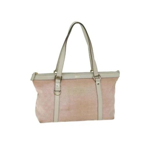 Gucci Vintage Pre-owned Canvas gucci-vskor Pink, Dam