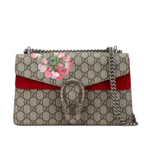 Gucci Vintage Pre-owned Mocka gucci-vskor Beige, Dam