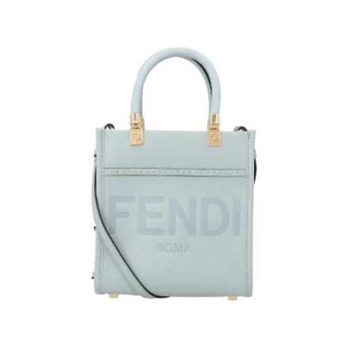 Fendi Vintage Pre-owned Laeder fendi-vskor Blue, Dam