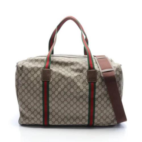 Gucci Vintage Pre-owned Laeder gucci-vskor Beige, Dam