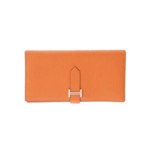 Hermès Vintage Pre-owned Laeder plnbcker Orange, Dam