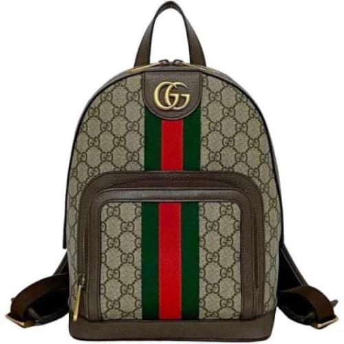 Gucci Vintage Pre-owned Laeder gucci-vskor Beige, Unisex