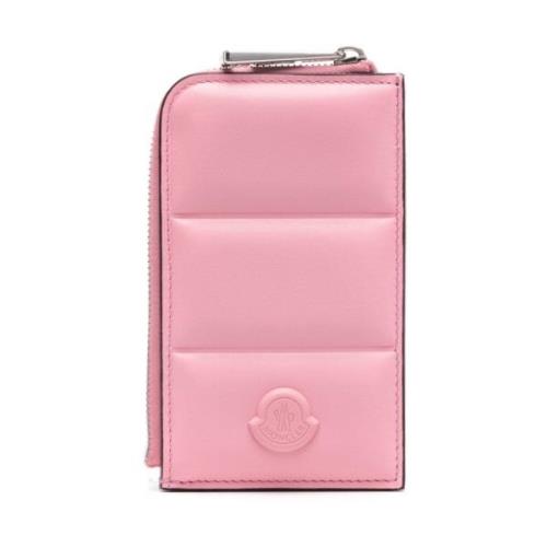 Moncler Rosa Plånböcker för Kvinnor Aw24 Pink, Dam