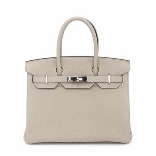 Hermès Vintage Pre-owned Laeder handvskor Gray, Dam