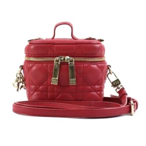 Dior Vintage Pre-owned Laeder dior-vskor Red, Dam