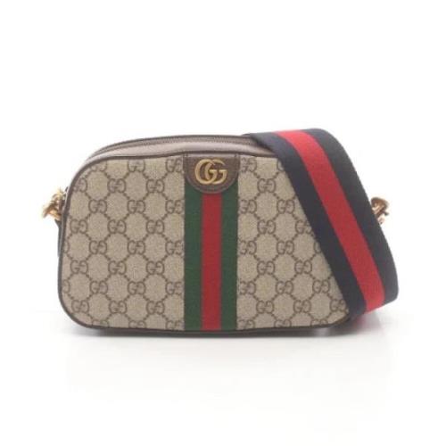 Gucci Vintage Pre-owned Laeder gucci-vskor Beige, Dam