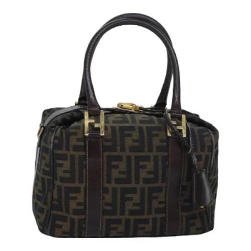 Fendi Vintage Pre-owned Canvas fendi-vskor Brown, Dam