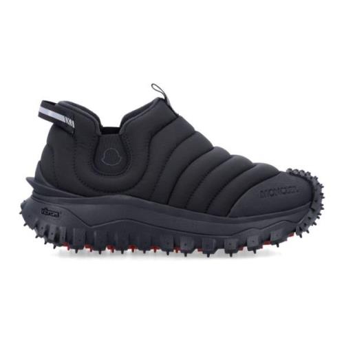 Moncler Svarta Trailgrip Apres Sneakers för Kvinnor Black, Dam