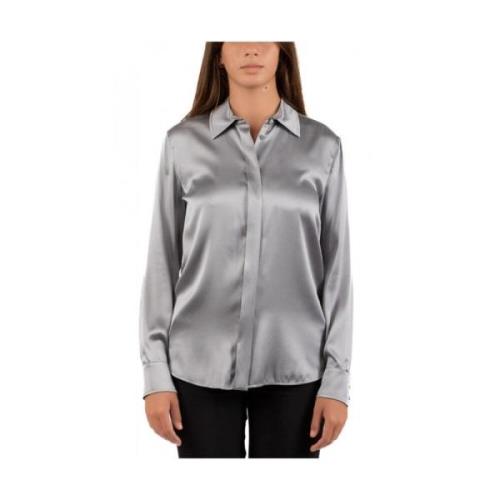 Max Mara Dam Skjorta Elegant Stil Gray, Dam