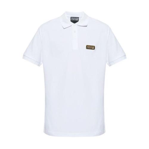 Versace Jeans Couture Vita T-shirts och Polos ***cv White, Herr