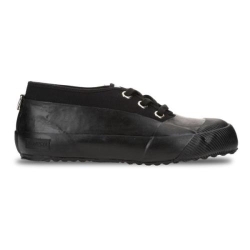 Novesta Gummisneakers Låga Svarta Black, Unisex